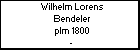 Wilhelm Lorens Bendeler