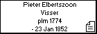 Pieter Elbertszoon Visser
