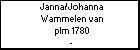 Janna/Johanna Wammelen van