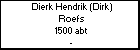 Dierk Hendrik (Dirk) Roefs
