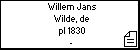 Willem Jans Wilde, de