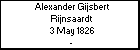 Alexander Gijsbert Rijnsaardt