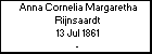 Anna Cornelia Margaretha Rijnsaardt