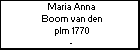 Maria Anna Boom van den