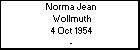 Norma Jean  Wollmuth